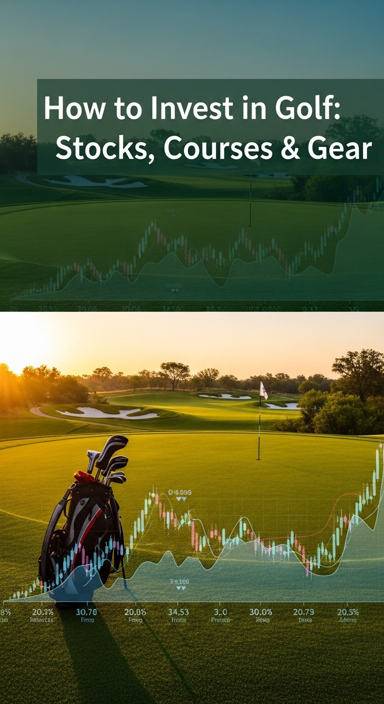 A Beautiful Golf Course Landscape Illustrating How To Invest In Golf Real Estate