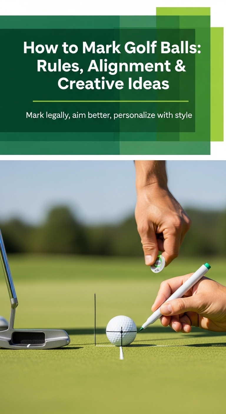 How To Mark Golf Ball