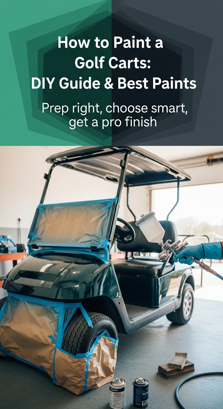 How To Paint A Golf Cart