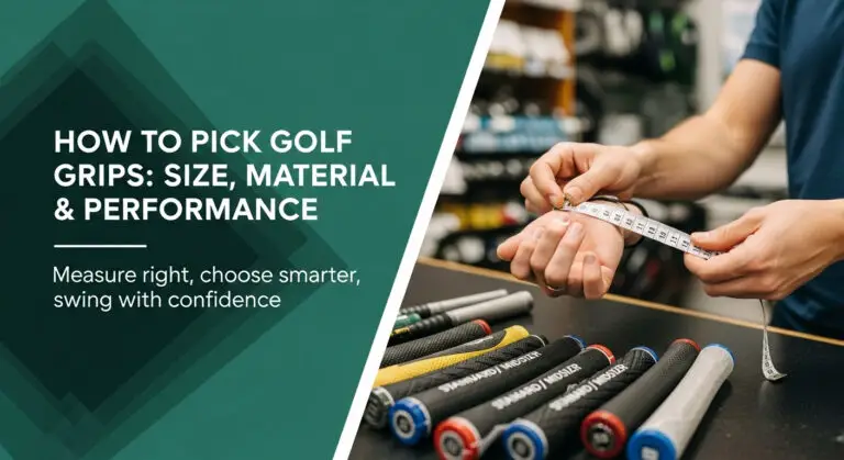 How To Pick Golf Grips: Size, Material &Amp; Performance