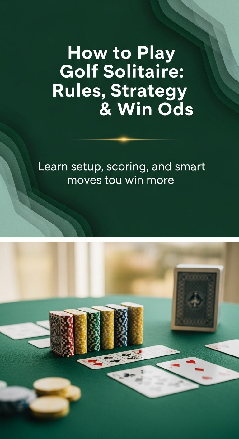 How To Play Golf Solitaire
