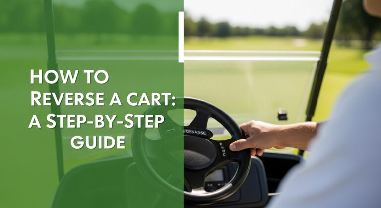 How To Reverse A Golf Cart: A Step-By-Step Guide