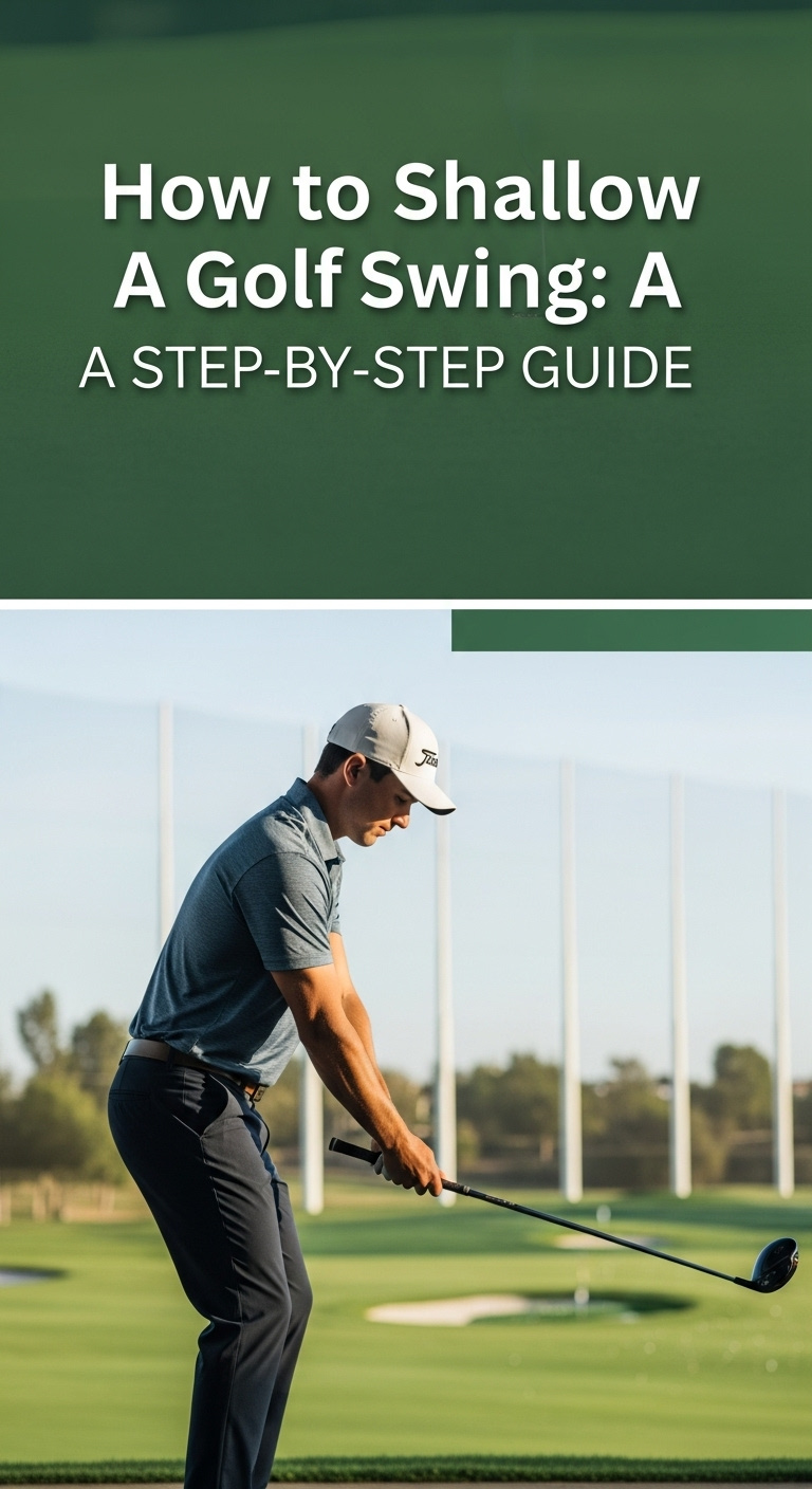 How To Shallow Golf Swing