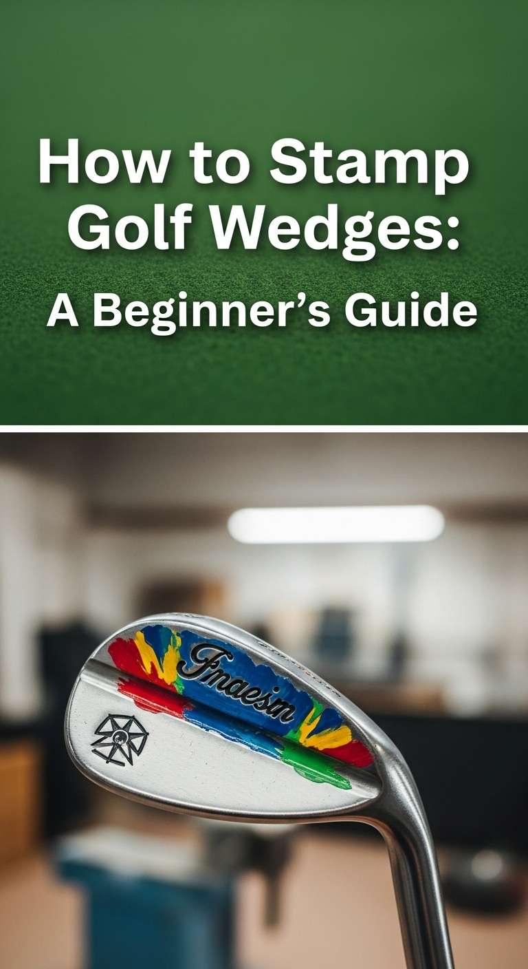 A Close-Up Of A Highly Customized Golf Wedge With Alister Mackenzie And Course Names Engraved, Demonstrating Advanced Personalization Possible With How To Stamp Golf Wedges.