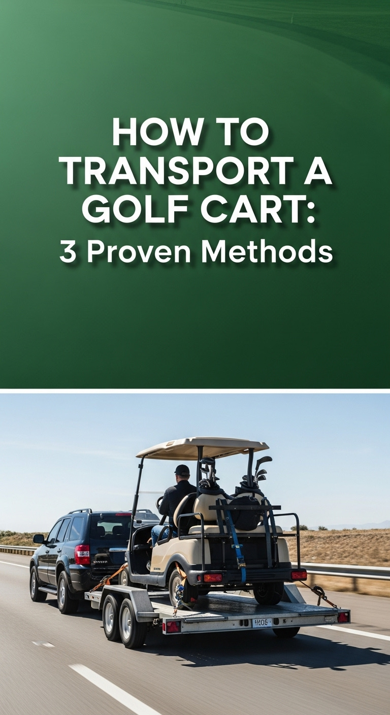 How To Transport Golf Cart