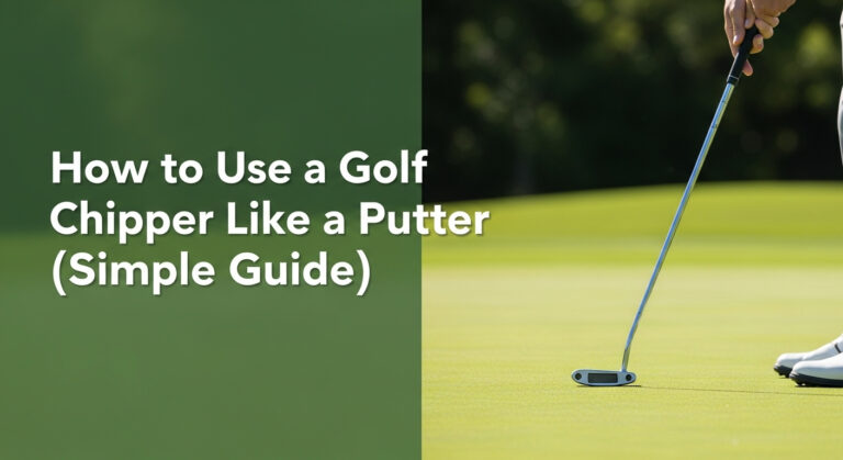 How To Use A Golf Chipper Like A Putter (Simple Guide)