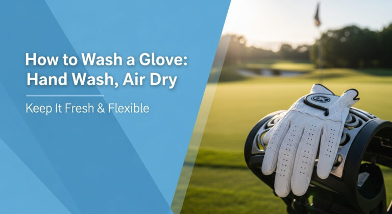 How To Wash A Golf Glove: Hand Wash, Air Dry [Year]