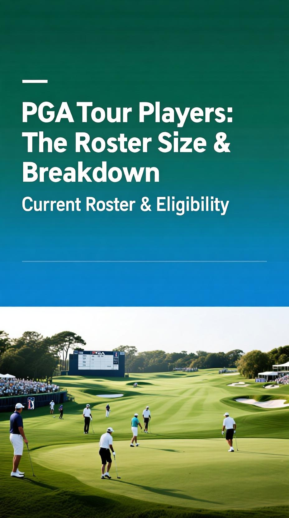 How Many Players Pga Tour