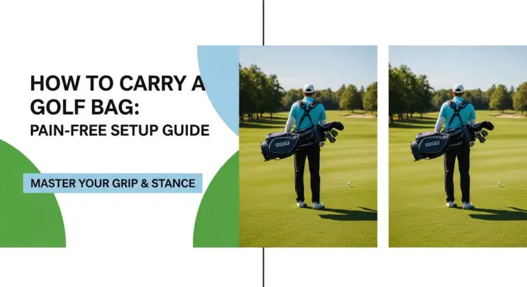 How To Carry A Golf Bag: Pain-Free Setup Guide [Year]