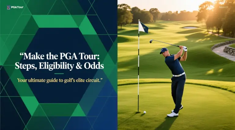 Make The Pga Tour: Steps, Eligibility &Amp; Odds [Year]