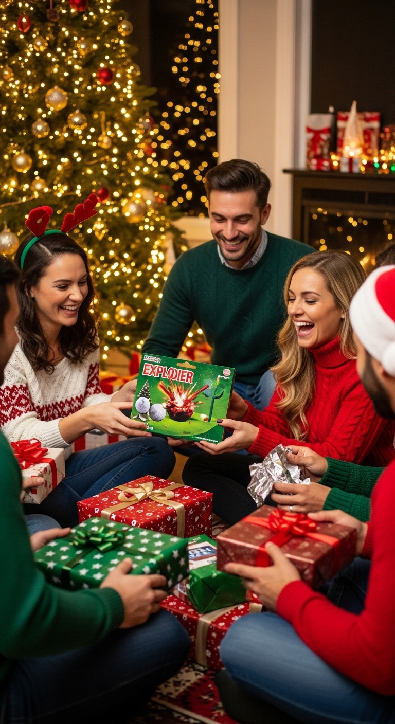 9 Fun Golf Themed Christmas Party Ideas For Adults 12 Days Of Golf White Elephant Exchange Adult Christmas Party Gag Gifts Funny Golf Themed Presents Festive Gathering