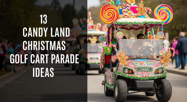 13 Candy Land Christmas Golf Cart Parade Ideas 13 Candy Land Christmas Golf Cart Parade Ideas