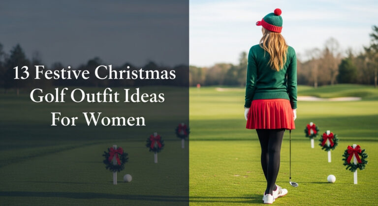 13 Festive Christmas Golf Outfit Ideas For Women [Year]