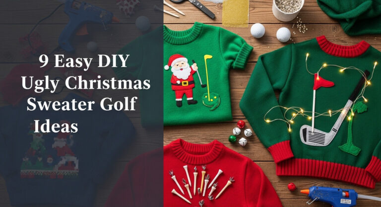 9 Easy Diy Ugly Christmas Sweater Golf Ideas [Year]