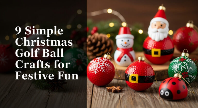 9 Simple Christmas Golf Ball Crafts For Festive Fun 9 Simple Christmas Golf Ball Crafts For Festive Fun