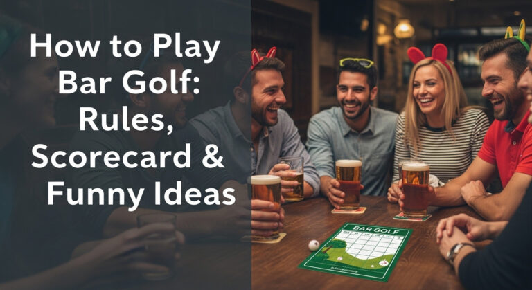 How To Play Bar Golf: Rules, Scorecard &Amp; Funny Ideas How To Play Bar Golf: Rules, Scorecard &Amp; Funny Ideas