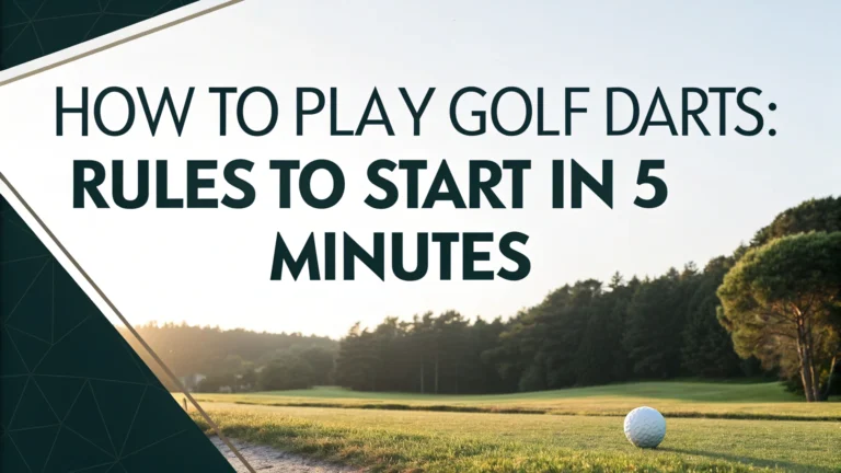 How To Play Golf Darts: Rules To Start In 5 Minutes How To Play Golf Darts: Rules To Start In 5 Minutes