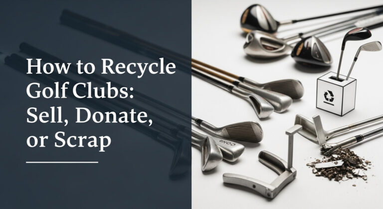 How To Recycle Golf Clubs: Sell, Donate, Or Scrap [Year]