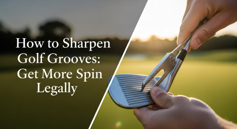 How To Sharpen Golf Grooves: Get More Spin Legally How To Sharpen Golf Grooves: Get More Spin Legally