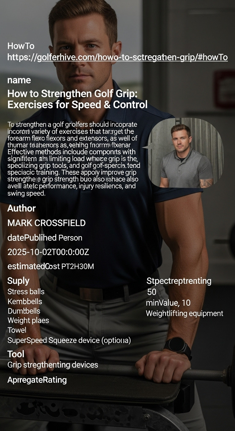 How To Strengthen Golf Grip Using Various Techniques