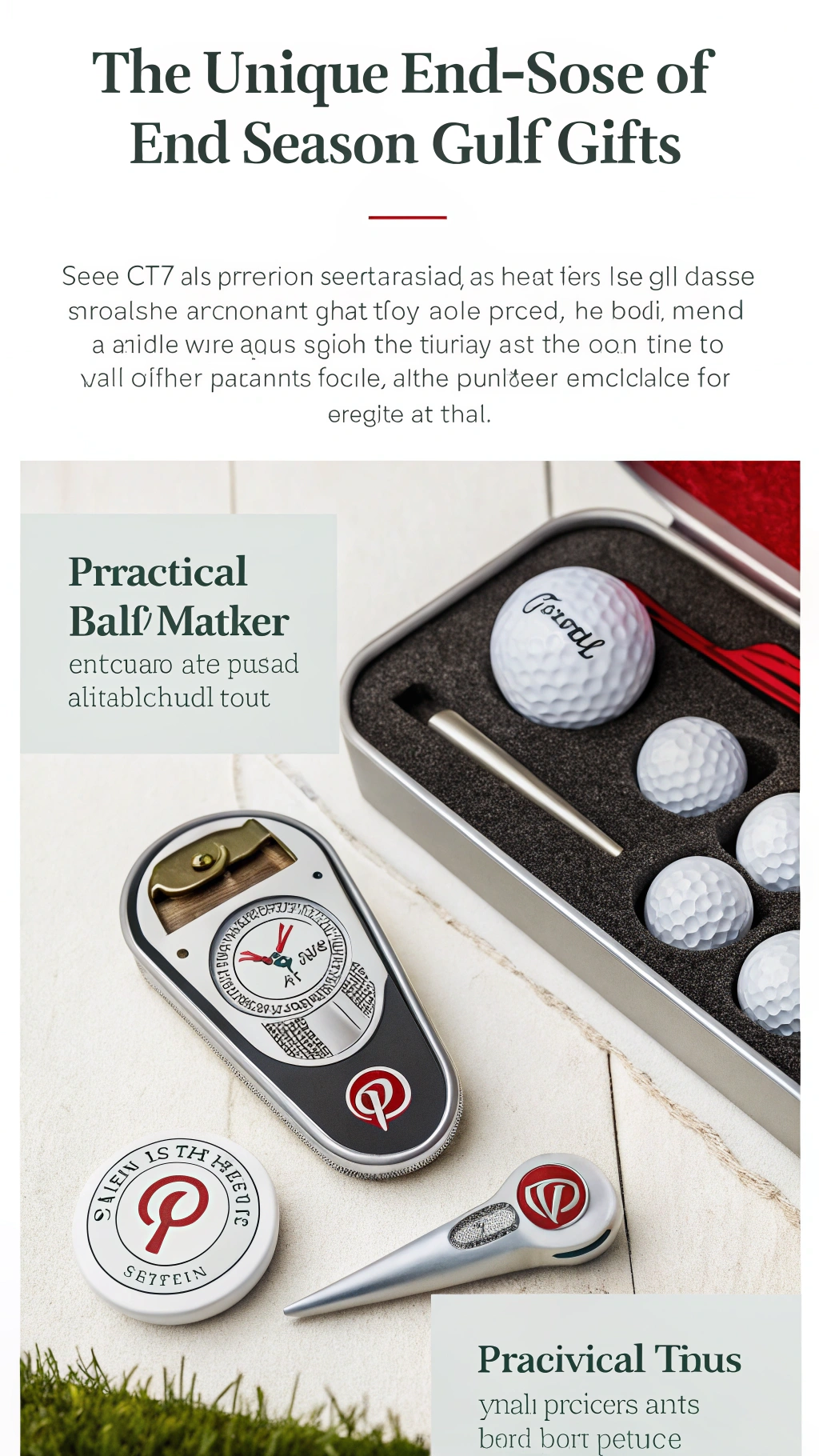 Sleek Stainless Steel Switchblade Style Divot Tool And Magnetic Ball Marker With Engraved Initials Resting On A Pristine Putting Green