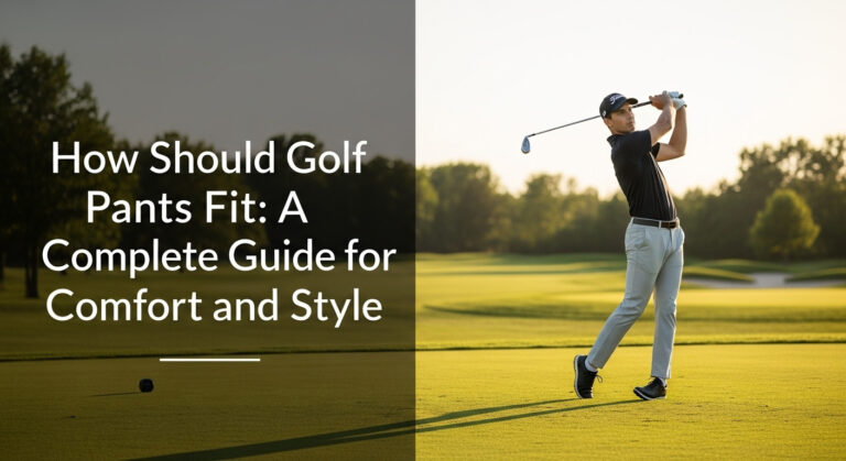 How Should Golf Pants Fit: A Complete Guide For Comfort And Style