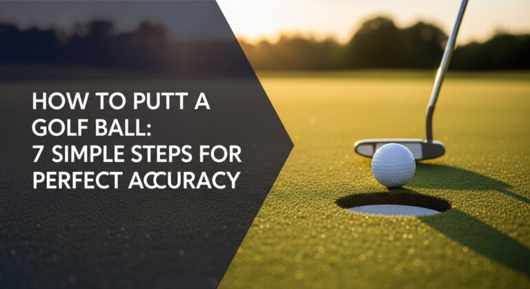 How To Putt A Golf Ball: 7 Simple Steps For Perfect Accuracy How To Putt A Golf Ball: 7 Simple Steps For Perfect Accuracy