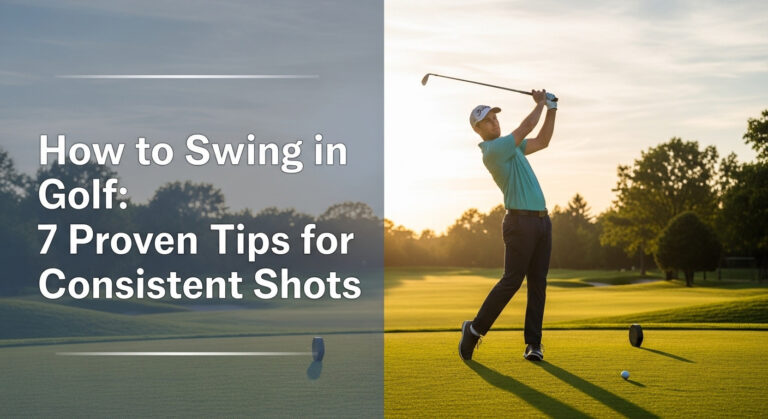How To Swing In Golf: 7 Proven Tips For Consistent Shots How To Swing In Golf: 7 Proven Tips For Consistent Shots