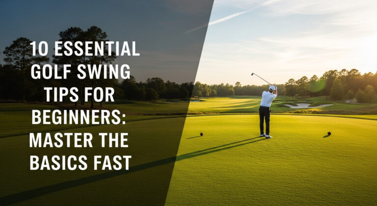 10 Essential Golf Swing Tips For Beginners: Master The Basics Fast 10 Essential Golf Swing Tips For Beginners: Master The Basics Fast