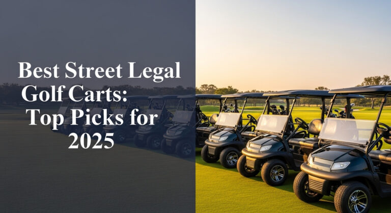Best Street Legal Golf Carts: Top Picks For [Year]