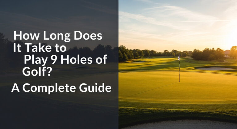 How Long Does It Take To Play 9 Holes Of Golf? A Complete Guide How Long Does It Take To Play 9 Holes Of Golf? A Complete Guide