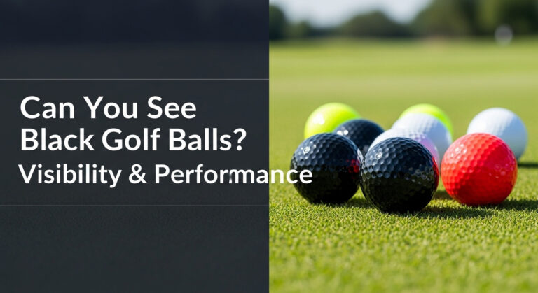 Can You See Black Golf Balls? Visibility &Amp; Performance Can You See Black Golf Balls? Visibility &Amp; Performance