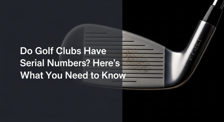 Do Golf Clubs Have Serial Numbers? Here'S What You Need To Know In [Year]