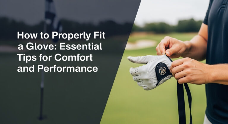 How To Properly Fit A Golf Glove: Essential Tips For Comfort And Performance