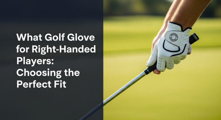 What Golf Glove For Right-Handed Players: Choosing The Perfect Fit