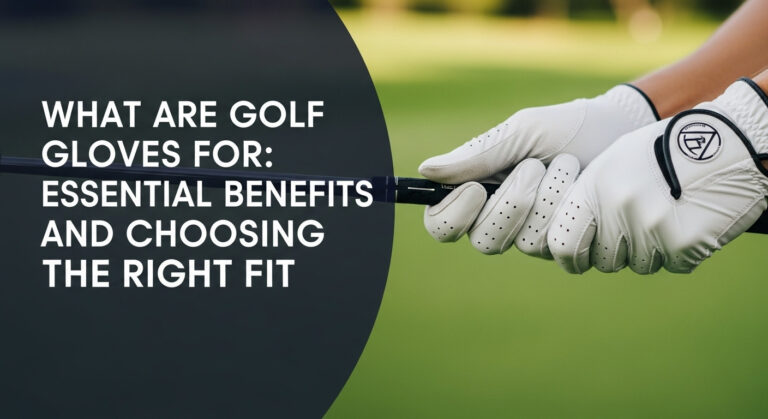 What Are Golf Gloves For: Essential Benefits And Choosing The Right Fit
