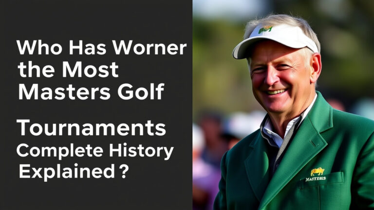 Who Has Won The Most Masters Golf Tournaments? Complete History Explained
