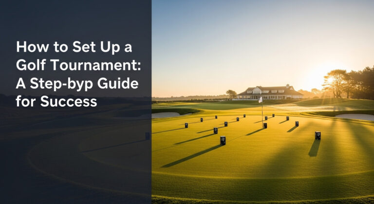 How To Set Up A Golf Tournament: A Step-By-Step Guide For Success How To Set Up A Golf Tournament: A Step-By-Step Guide For Success