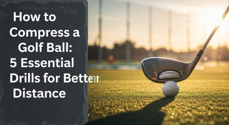 How To Compress A Golf Ball: 5 Essential Drills For Better Distance