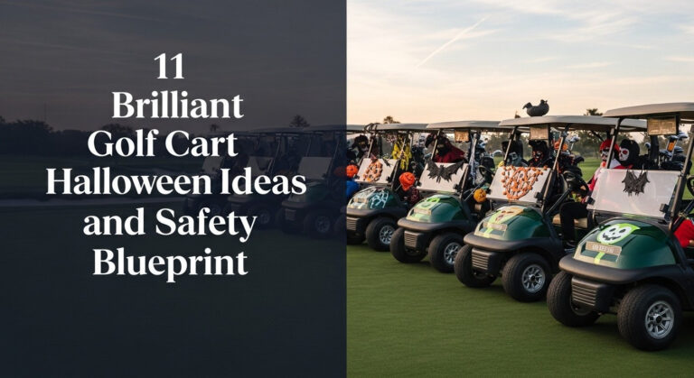 11 Brilliant Golf Cart Halloween Ideas And Safety Blueprint [Year]