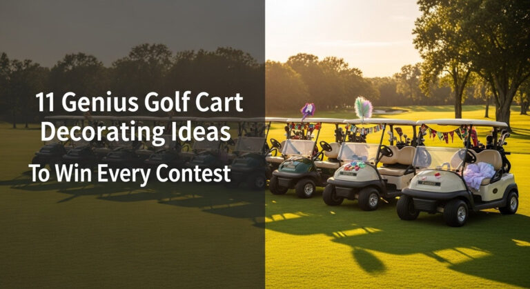 11 Genius Golf Cart Decorating Ideas To Win Every Contest