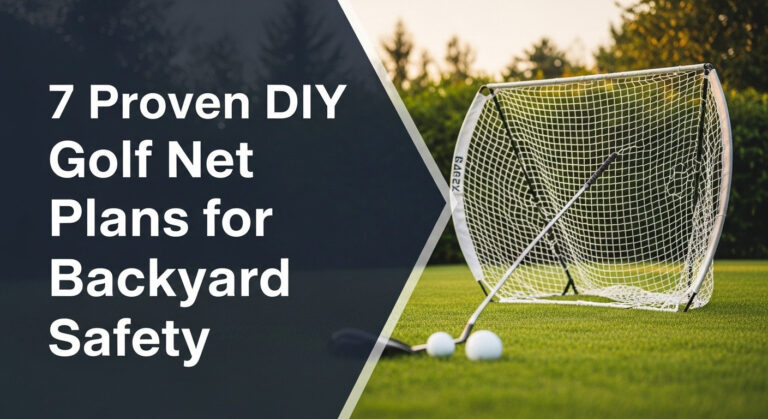 7 Proven Diy Golf Net Plans For Backyard Safety [Year]