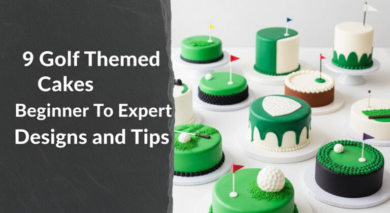 9 Golf Themed Cakes Beginner To Expert Designs And Tips