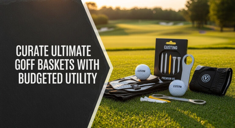 Curate Ultimate Golf Gift Baskets With Budgeted Utility