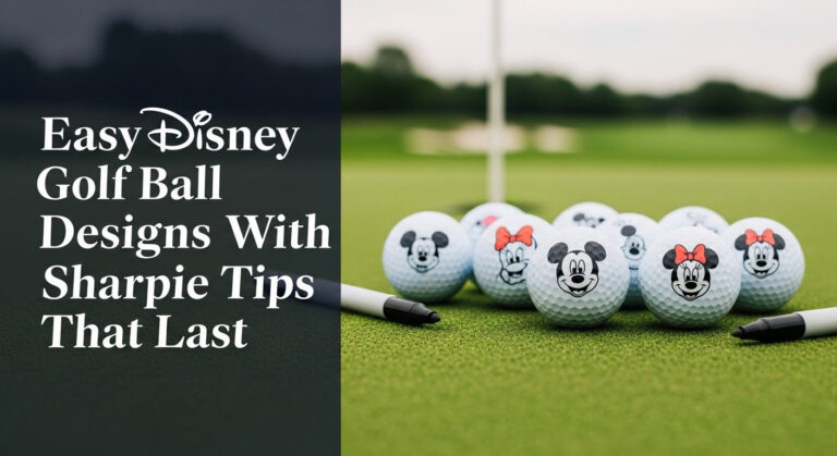 Easy Disney Golf Ball Designs With Sharpie Tips That Last Easy Disney Golf Ball Designs With Sharpie Tips That Last