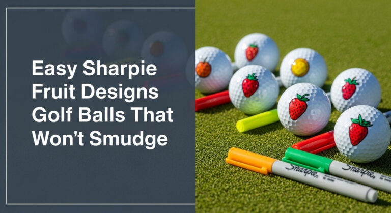 Easy Sharpie Fruit Designs For Golf Balls That Won'T Smudge Easy Sharpie Fruit Designs For Golf Balls That Won'T Smudge