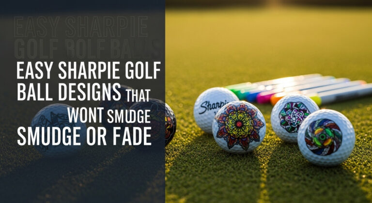 Easy Sharpie Golf Ball Designs That Wont Smudge Or Fade