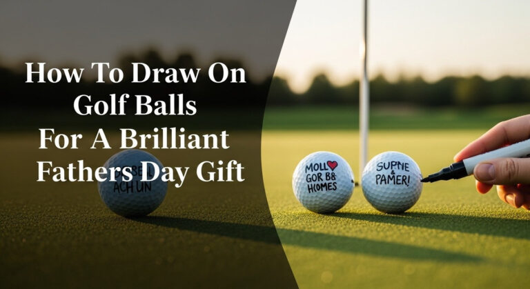 How To Draw On Golf Balls For A Brilliant Fathers Day Gift