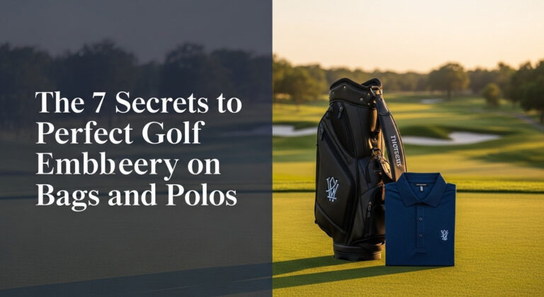 The 7 Secrets To Perfect Golf Embroidery On Bags And Polos