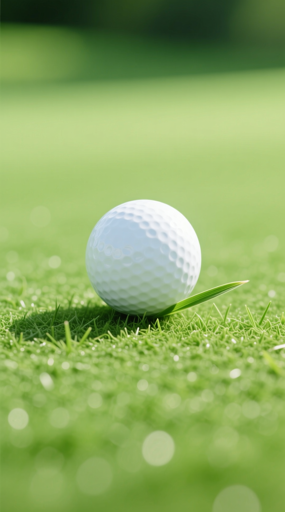 Top-Down Flat Lay Of A Preppy Watercolor Golf Pattern With Crossed Clubs And Crests In Pink, Navy Blue, And Kelly Green.